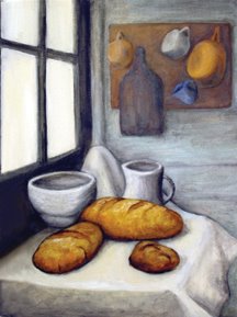bread painting
